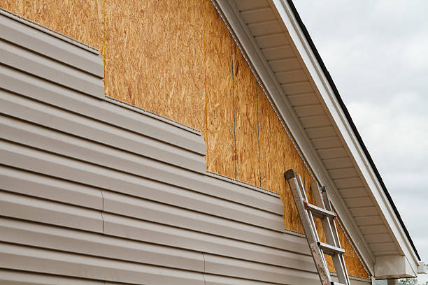 Professional Siding Repair technician working in Somerville, OH